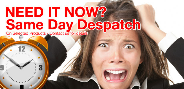 Need it Now? Same day despatch on selected items